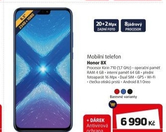 Mobilní telefon Honor 8X Dual SIM