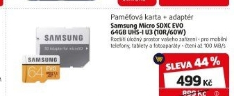 Micro SDXC EVO 64GB Samsung