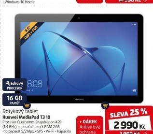 Tablet Huawei MediaPad T3 10&quot