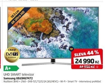 Ultra HD televize Samsung UE65NU7472