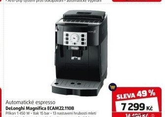 Kávovar espresso DeLonghi ECAM 22.110xx