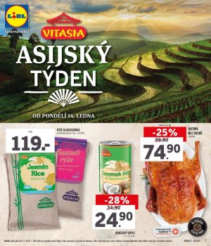 akční leták Lidl 14.1.2019-20.1.2019