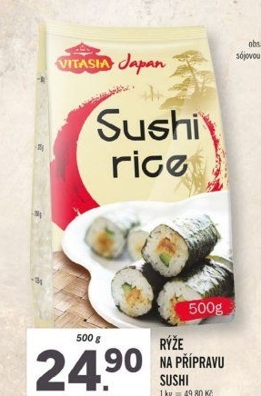 Rýže na sushi Vitasia