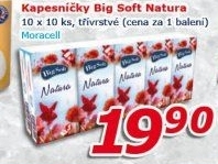Papírové kapesníčky 3vrstvé Big Soft