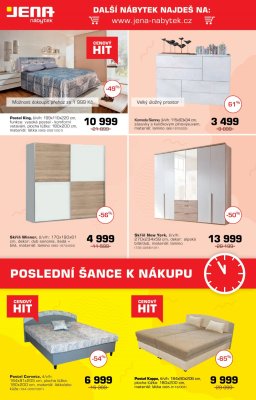 akční leták Jena nábytek 21.1.2019-10.2.2019