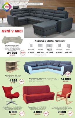 akční leták Jena nábytek 21.1.2019-10.2.2019
