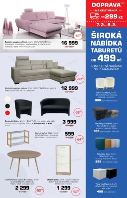 akční leták Jena nábytek 21.1.2019-10.2.2019