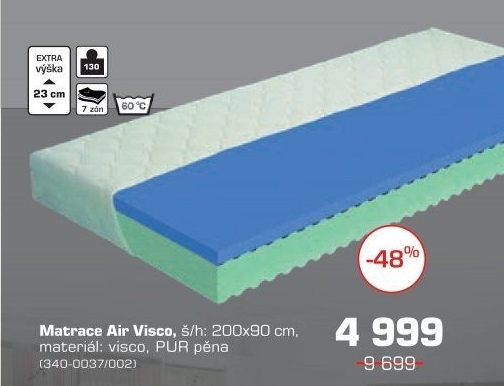 Pěnová matrace Air Visco