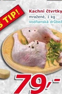 Čtvrtky kachní mražené Vodňanská kachna