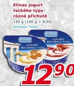Ochucený jogurt řecký Elinas