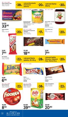 akční leták Tesco 30.1.2019-5.2.2019