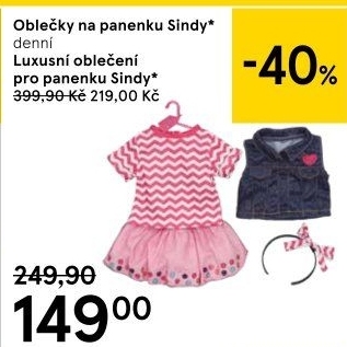Oblečky pro panenku Sindy