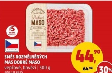 Mleté maso mix Dobré maso