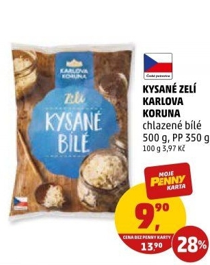 Zelí bílé kysané Karlova Koruna