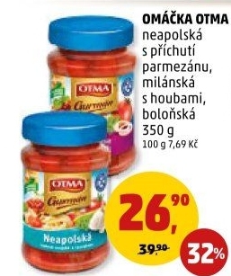 Omáčky hotové Gurmán Otma