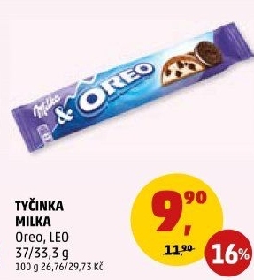 Tyčinka čokoládová Milka