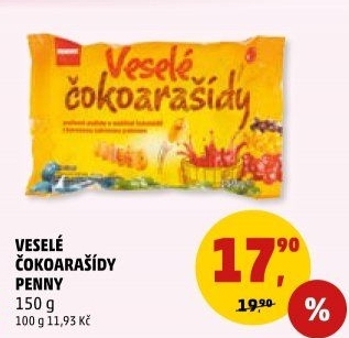Čokoarašídy Penny