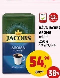 Mletá káva Jacobs Aroma Standard