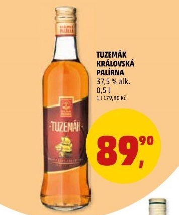 Tuzemák Královská palírna
