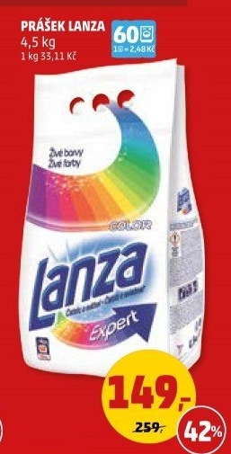 Prací prášek Lanza