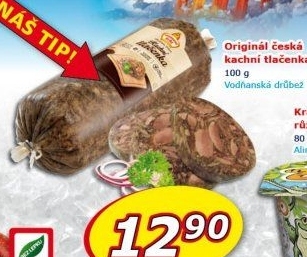 Tlačenka kachní Vodňanské kuře