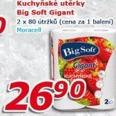 Kuchyňské utěrky 2vrstvé Gigant Big Soft