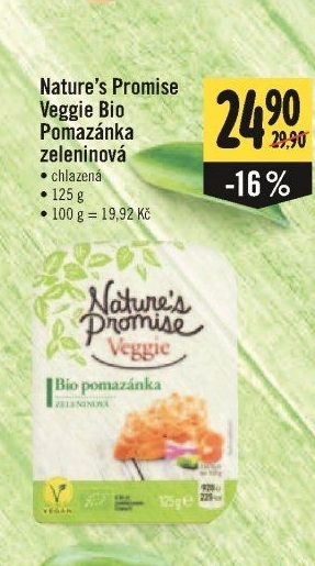 Pomazánka zeleninová Veggie Bio Nature'