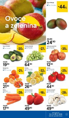 akční leták Tesco 13.2.2019-19.2.2019