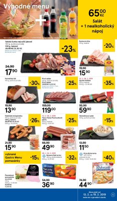 akční leták Tesco 13.2.2019-19.2.2019