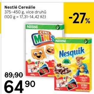 Cereálie Nestlé