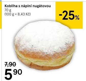 Kobliha s náplní
