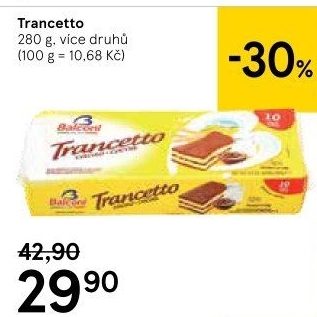 Dezert Trancetto Balconi