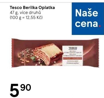 Oplatky Berilky Tesco