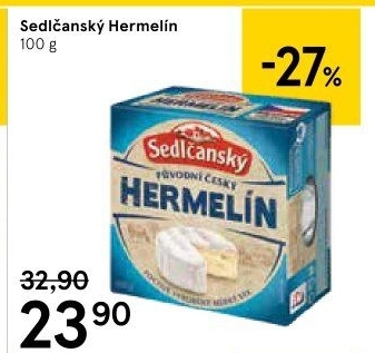 Sýr Hermelín Sedlčanský