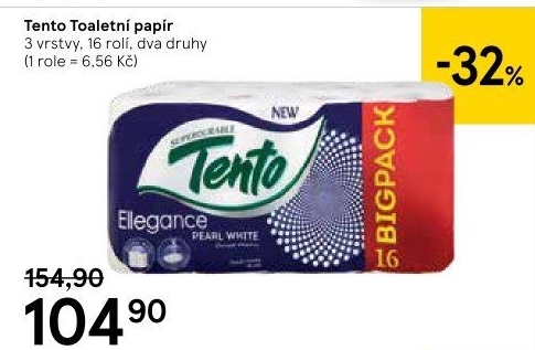 Toaletní papír 3vrstvý Tento