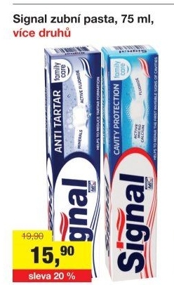 Pasty na zuby Signal