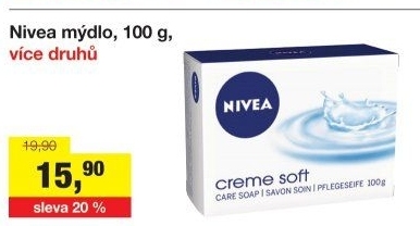Tuhé mýdlo Nivea