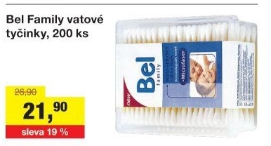 Tyčinky vatové Bel Hartmann