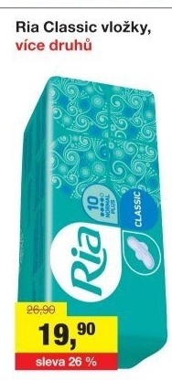 Vložky dámské Classic Ria