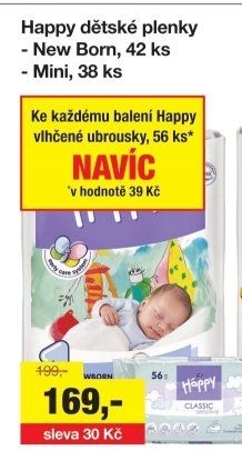 Pleny dětské Háppy Bella