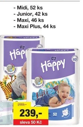 Pleny dětské Háppy Bella