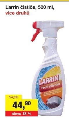 Čističe ve spreji Larrin
