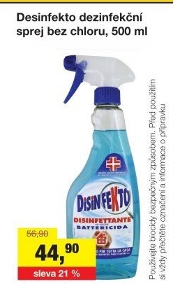 Dezinfekční prostředek Disinfekto