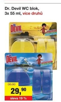 WC blok Dr. Devil