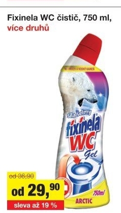 Čistič WC gelový Fixinela