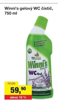Čistič WC gelový Winni'