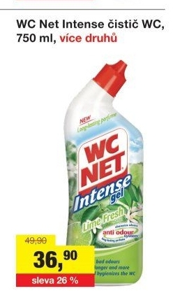 Čistič WC gelový Intense WC Net
