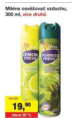Osvěžovač vzduchu Miléne