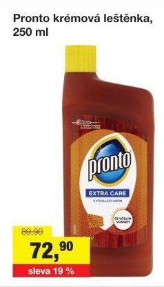 Leštěnka se včelím voskem Pronto