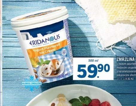 Zmrzlina jogurtová Eridanous